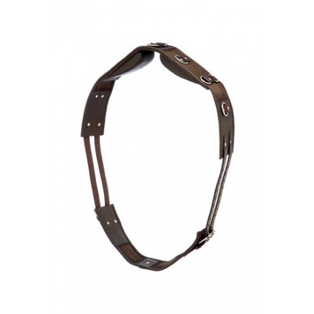 CINCHUELO CUERO MULTIPLES ANILLAS