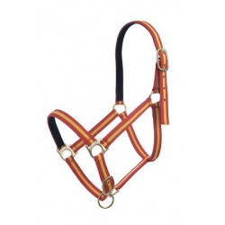 CABEZADA CUADRA HH NYLON DOBLE SIN MOSQUETON