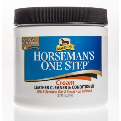 CREMA CUERO HORSEMAN´S ONE STEP