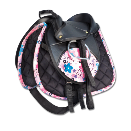 SILLA PONI ESTAMPADO FLORES (EQUIPO COMPLETO)