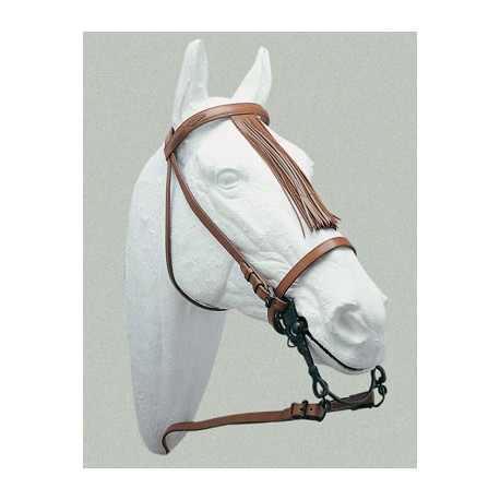 CABEZADA VAQUERA ZALDI EXTRA CON AHOGADERO Y MOSQUERO