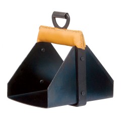 ESTRIBO VAQUERO METALICO RECORTADO FORRADO