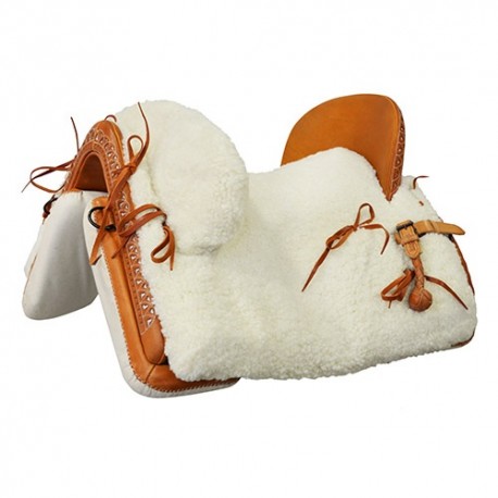 SILLA VAQUERA LUDOMAR ALMONTE MIXTA CONCHA FILIGRANA