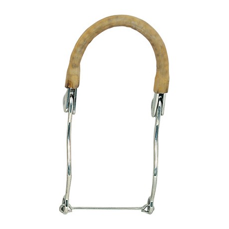 HACKAMORE LARGO INOX GOMA