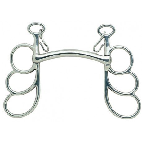 BOCADO BARCELONA INOX ARCO TIPO MARIPOSA