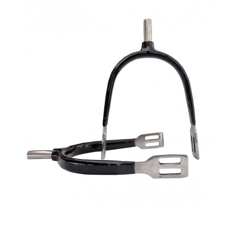 ESPUELA CROMADA ZALDI CON GOMA