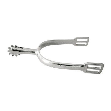 ESPUELA INOX ZALDI CON RULETA DE ESTRELLA